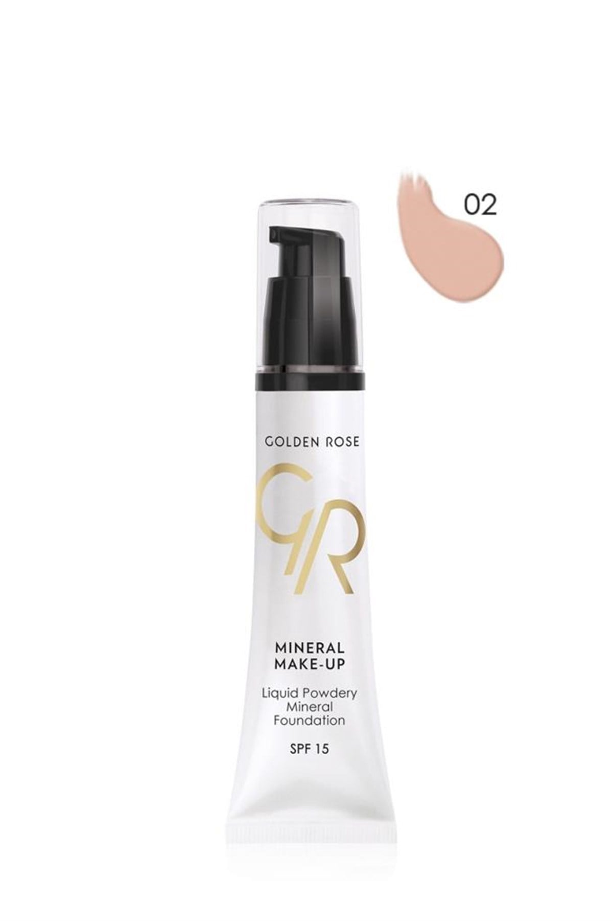 Golden Rose Mineral Fondöten Liquid Powder Mineral Foundation Spf 15 No 2