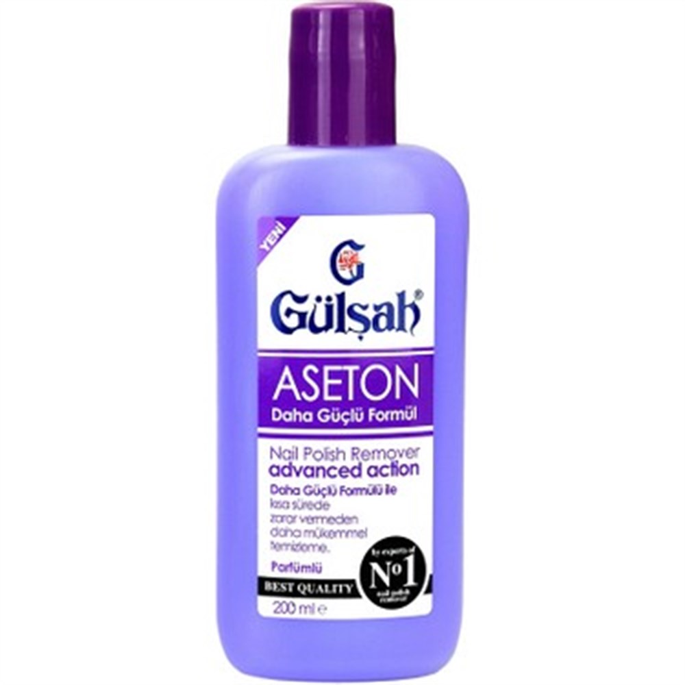 Gülşah Aseton Hassas Tırnaklar İçin 125 Ml