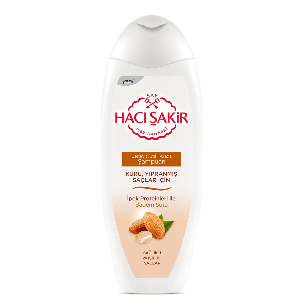 Hacı Şakir Badem 2in1 Şampuan 500 Ml