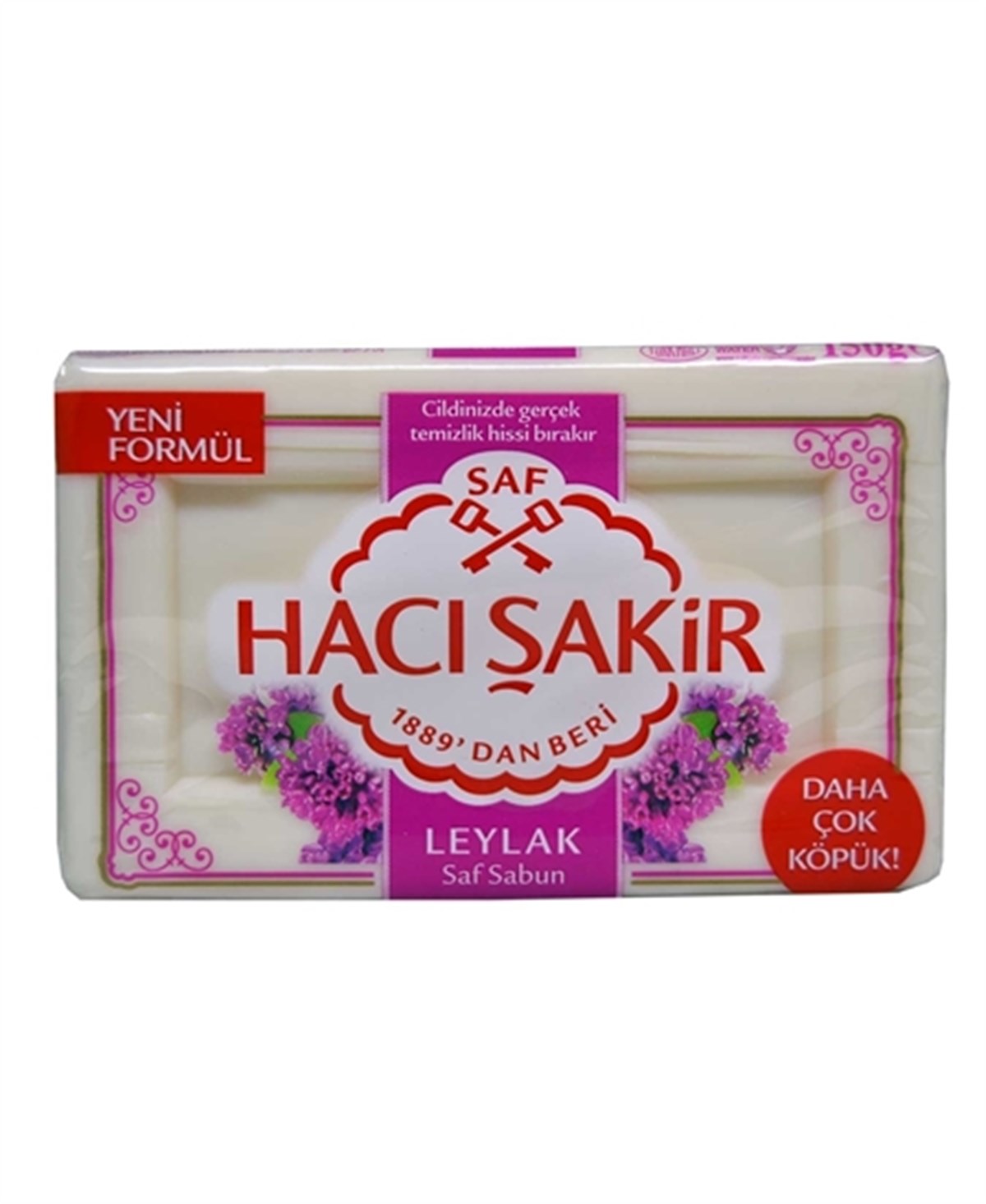 HACI SAKIR BANYO SABUNU 150GR LEYLAK