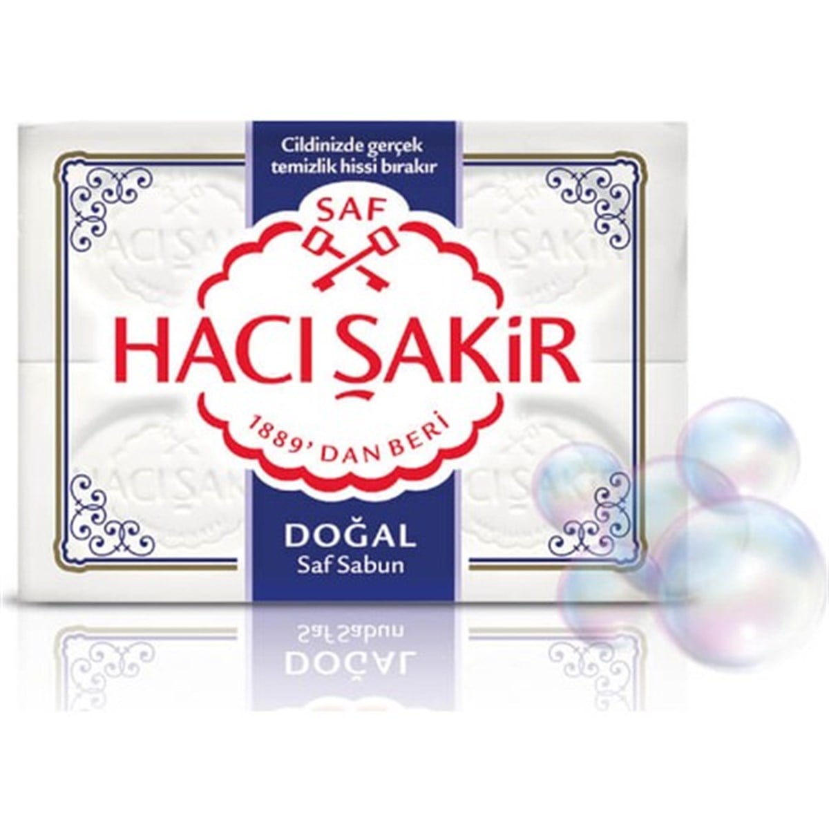 Hacı Şakir Doğal 4'lü Kalıp Sabun 600 Gr