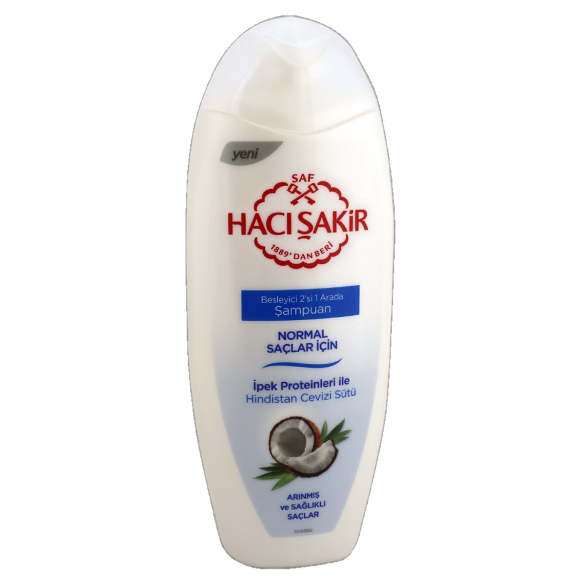 Hacı Şakir Hindistan Cevizli 2in1 Şampuan 500 Ml