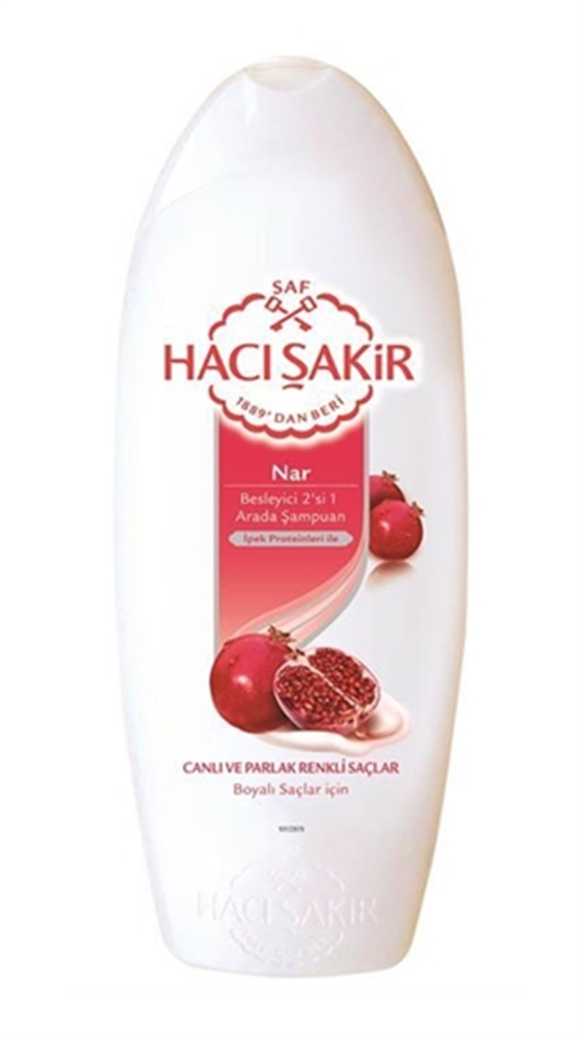 Hacı Şakir Kara Üzüm Boyalı Saçlar Şampuan 500 Ml