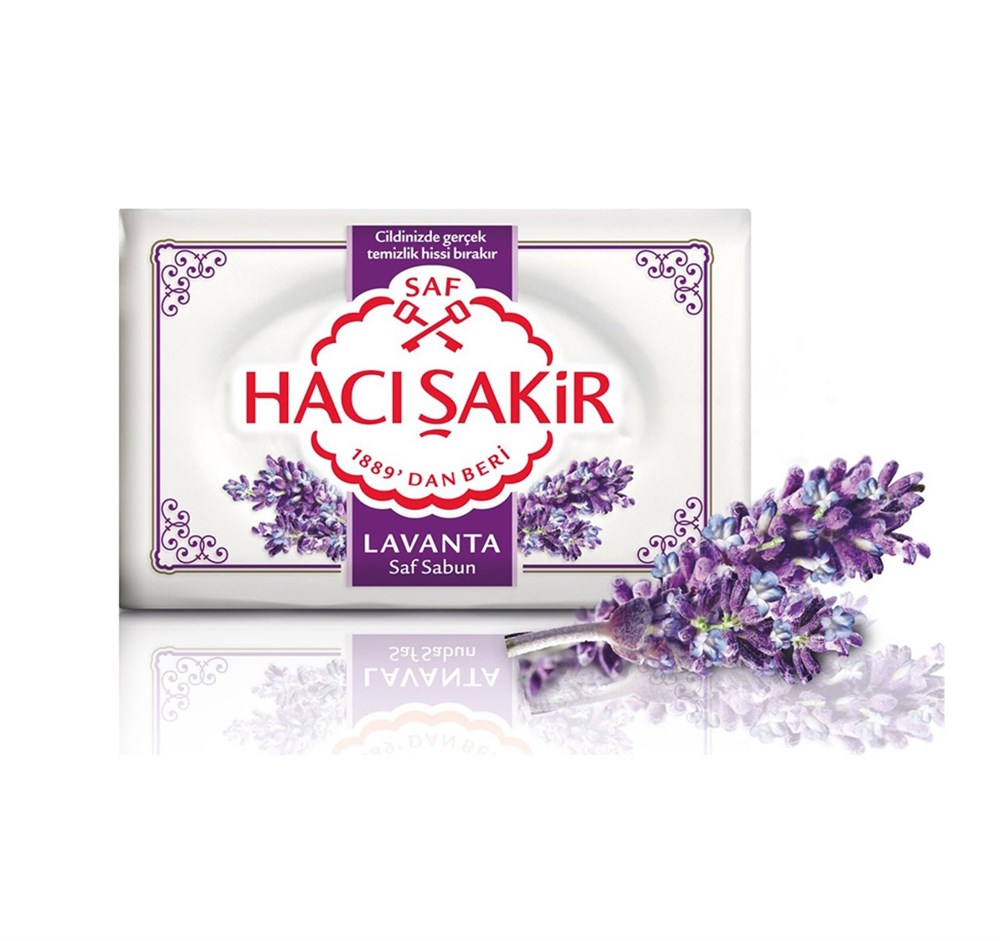 Hacı Şakir Sabun 600 Gr Lavanta 4'Lü