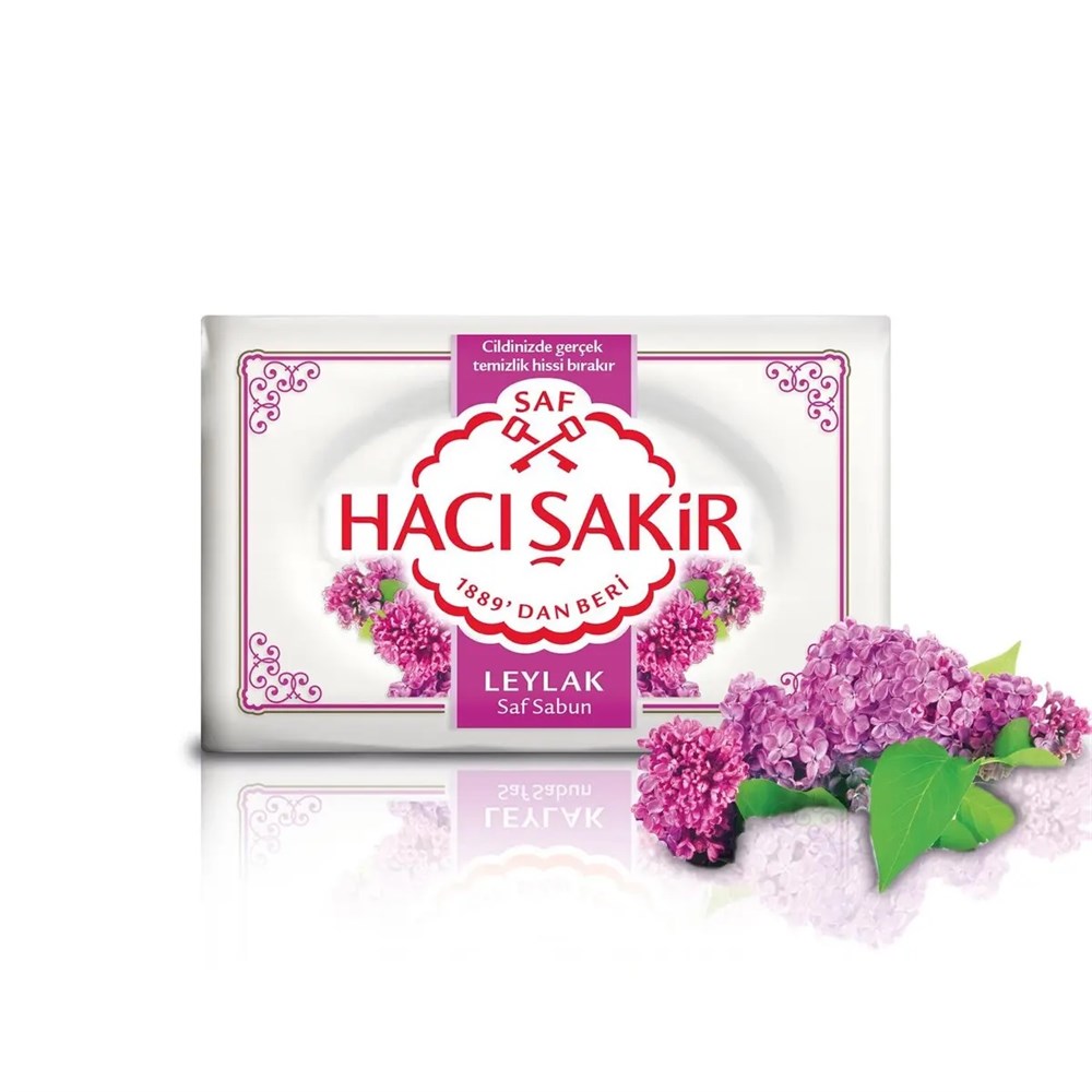 Hacı Şakir Sabun 600 Gr Leylak 4'Lü