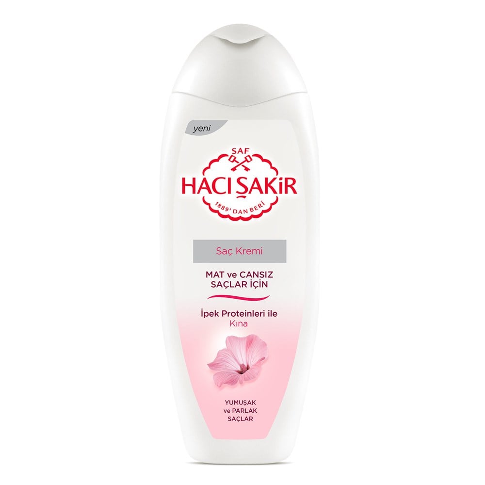 Hacı Şakir Saç Kremi 450 Ml Kına Mat & Cansız Saçlar 