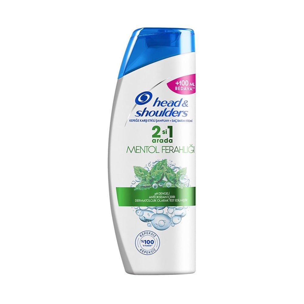 Head&Shoulders 2'si 1 Arada Şampuan Mentol Ferahlığı 600 Ml
