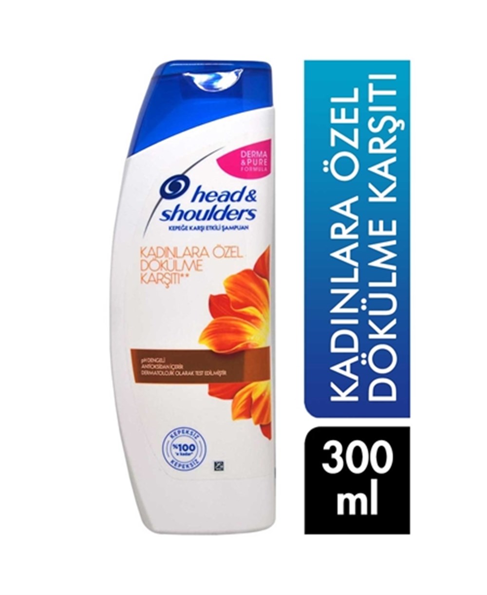 Head&Shoulders Şampuan 300 Ml Kadınlara Özel Dökülme Karşıtı 