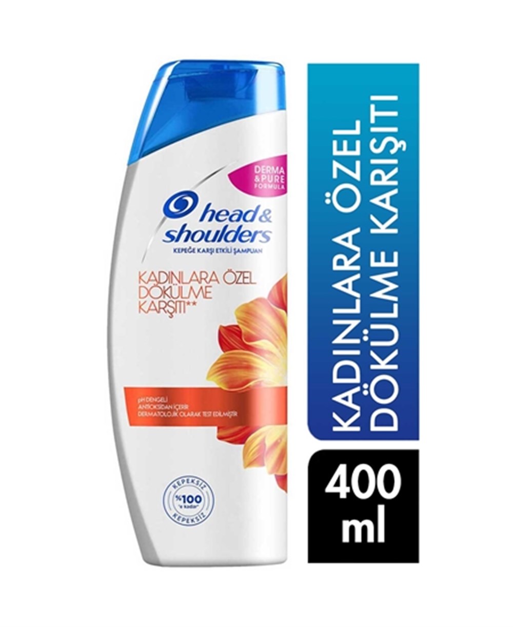 Head&Shoulders Şampuan 400 Ml Kadınlara Özel Dökülme Karşıtı 