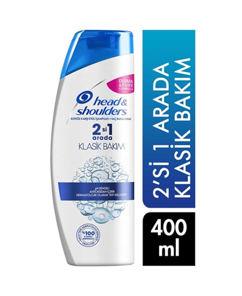 Head&Shoulders Şampuan Klasik Bakım 2in1 400 Ml