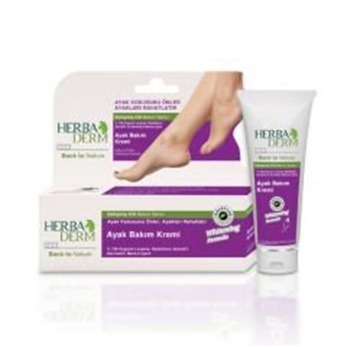 Herbaderm Ayak Kokusunu Önleyici Ayak Bakım Kremi 60 ML