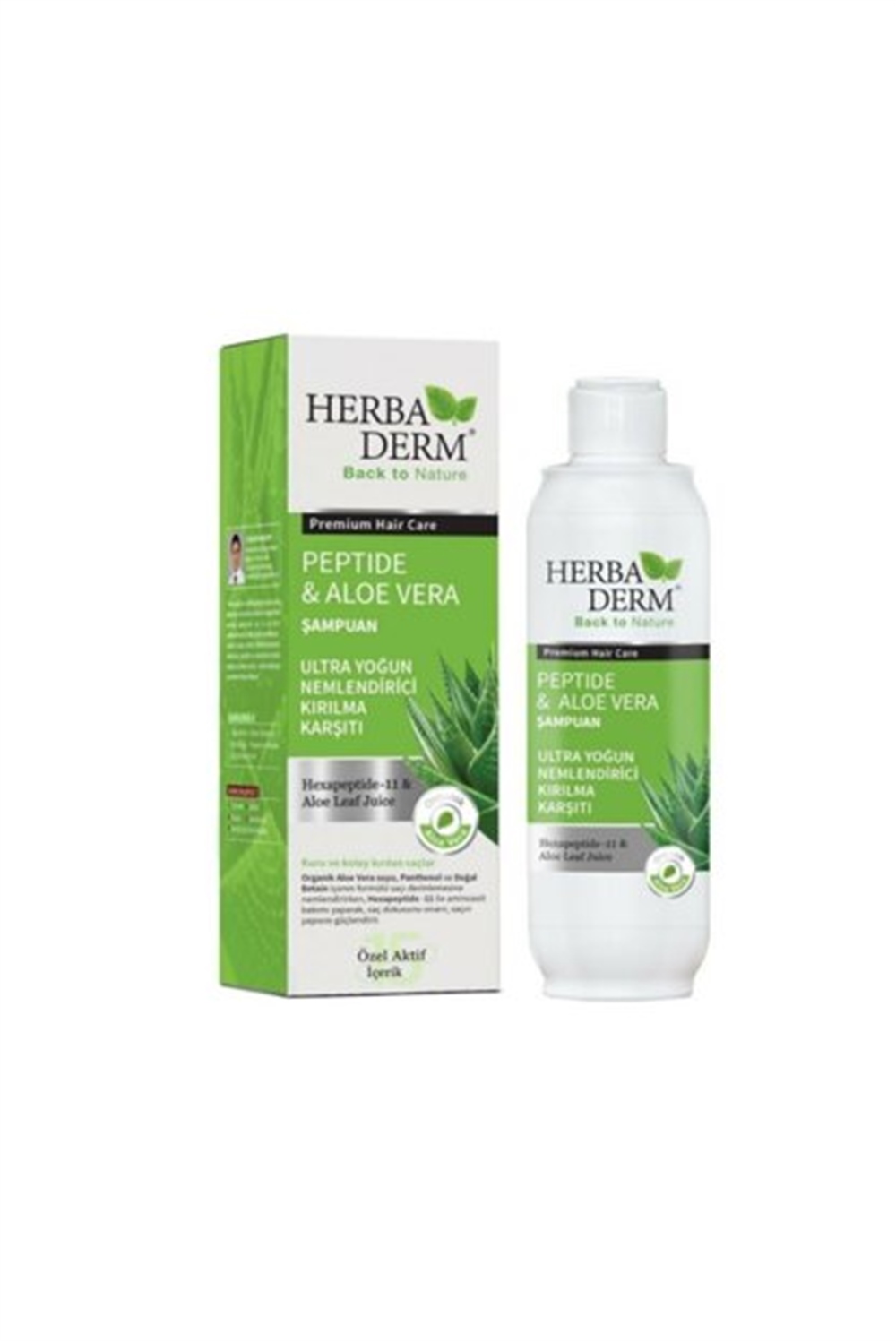 Herbaderm Derma Şampuan Aloe Vera 330 Ml