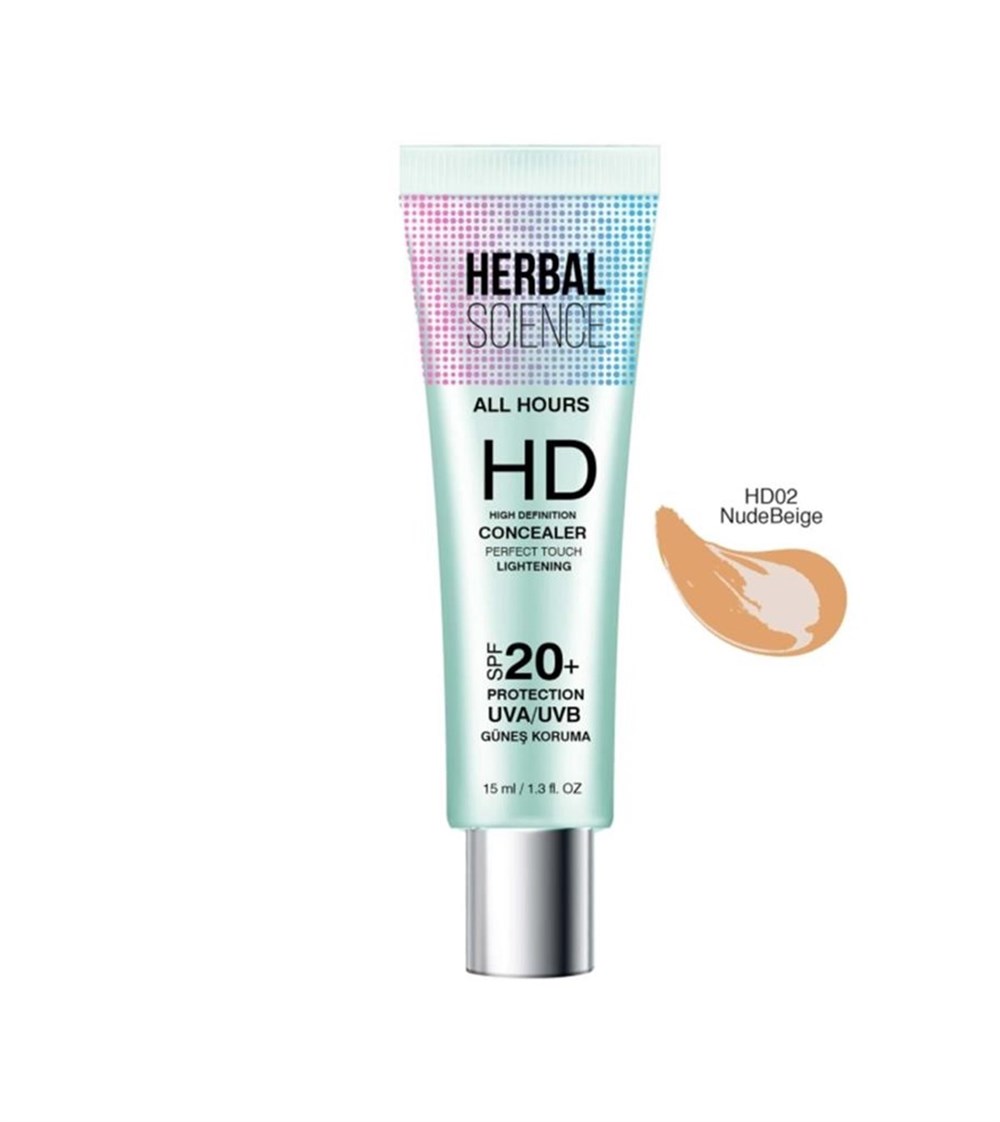 Herbal Science HD-02 Nude Beige Concealer 15 ML