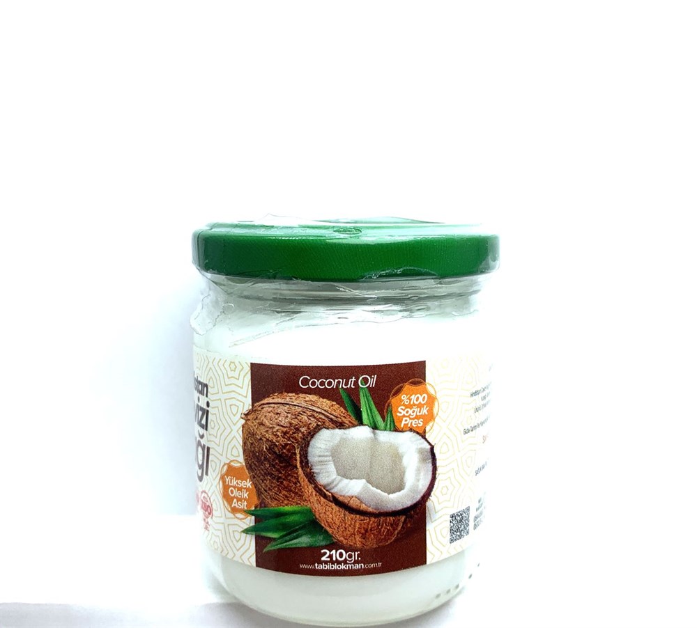 Hindistan Cevizi Yağı Kavanoz 210 Gr