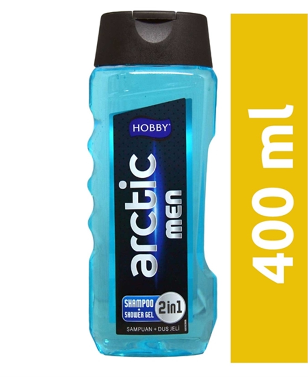 Hobby Duş Jeli Men 2 in 1 Arctic 400 Ml