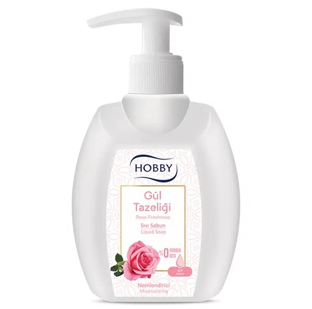 Hobby Sıvı Sabun 300 Ml Gül Tazeliği