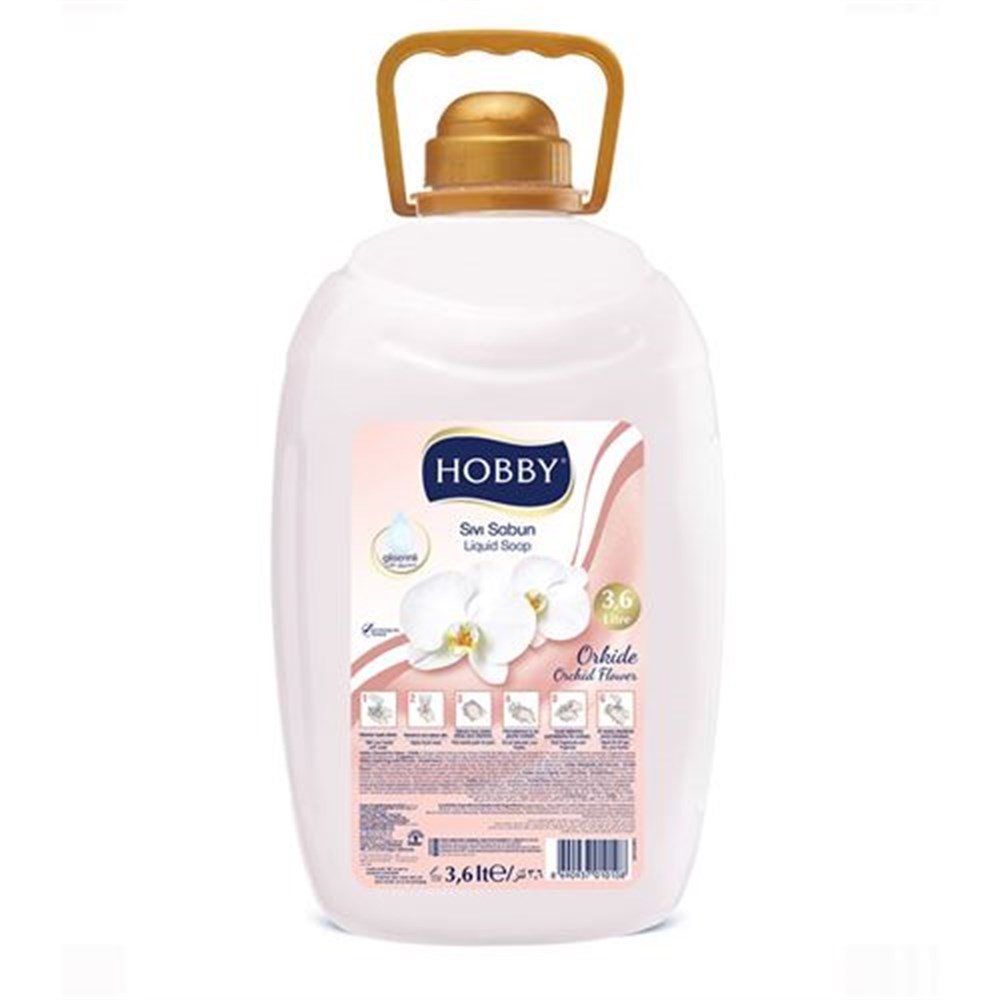 Hobby Sıvı Sabun 3600 Ml Orkide