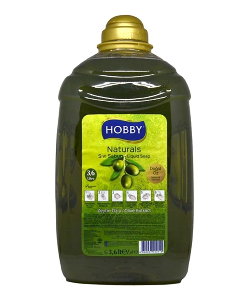 Hobby Sıvı Sabun 3600 Ml Zeytin