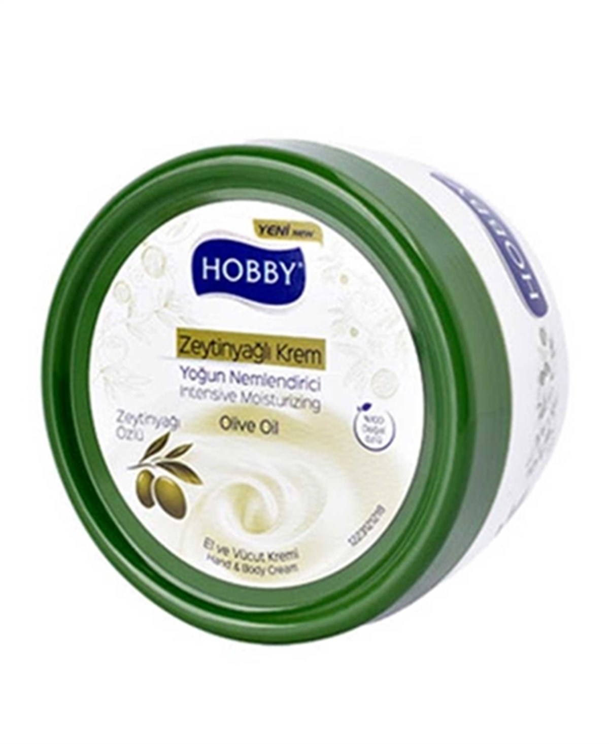 Hobby Zeytinyağı Yüz El Vücut Krem Kavanoz 300 ML