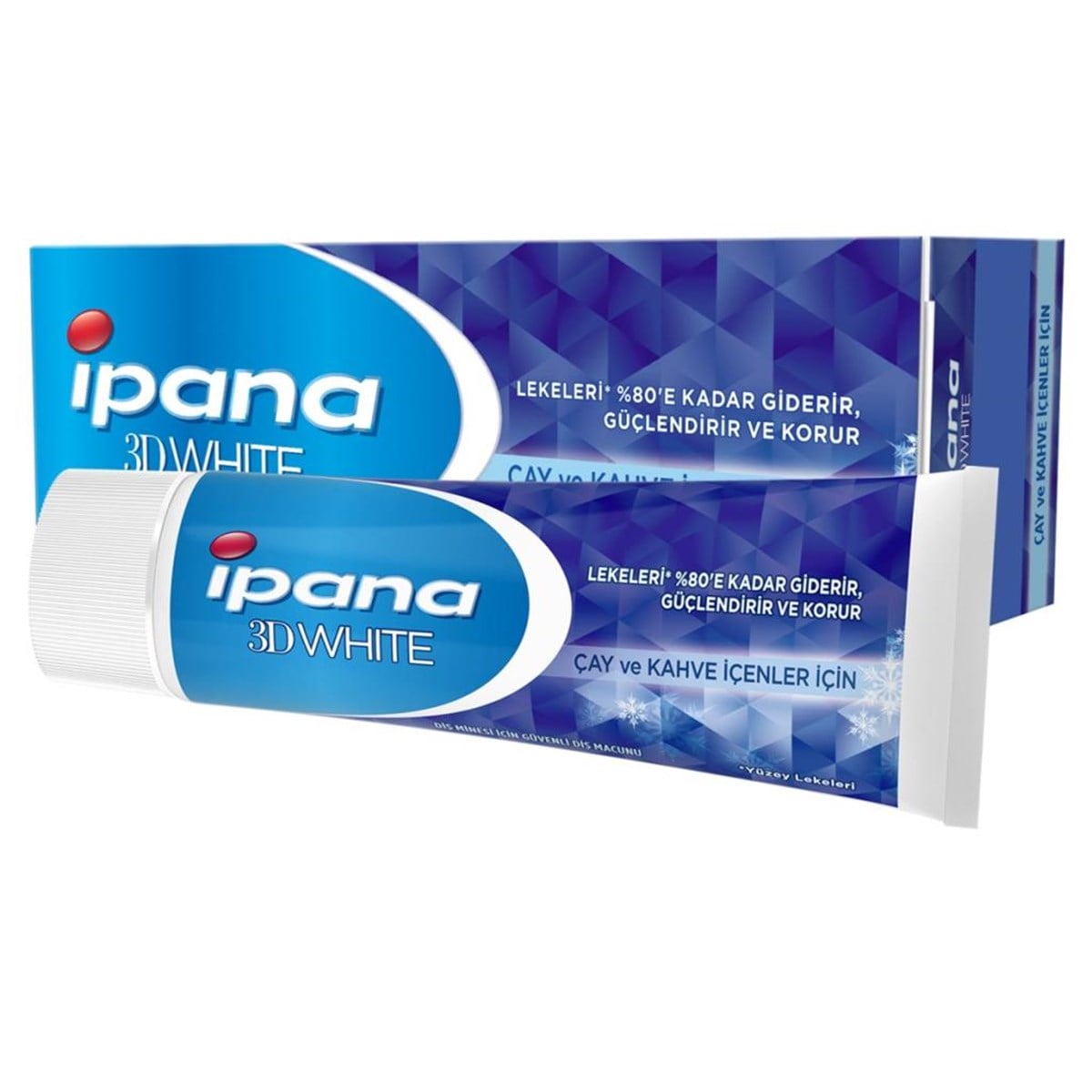 İpana 3 Boyutlu Beyazlık Diş Macunu Çay ve Kahve İçenler İçin 75 Ml