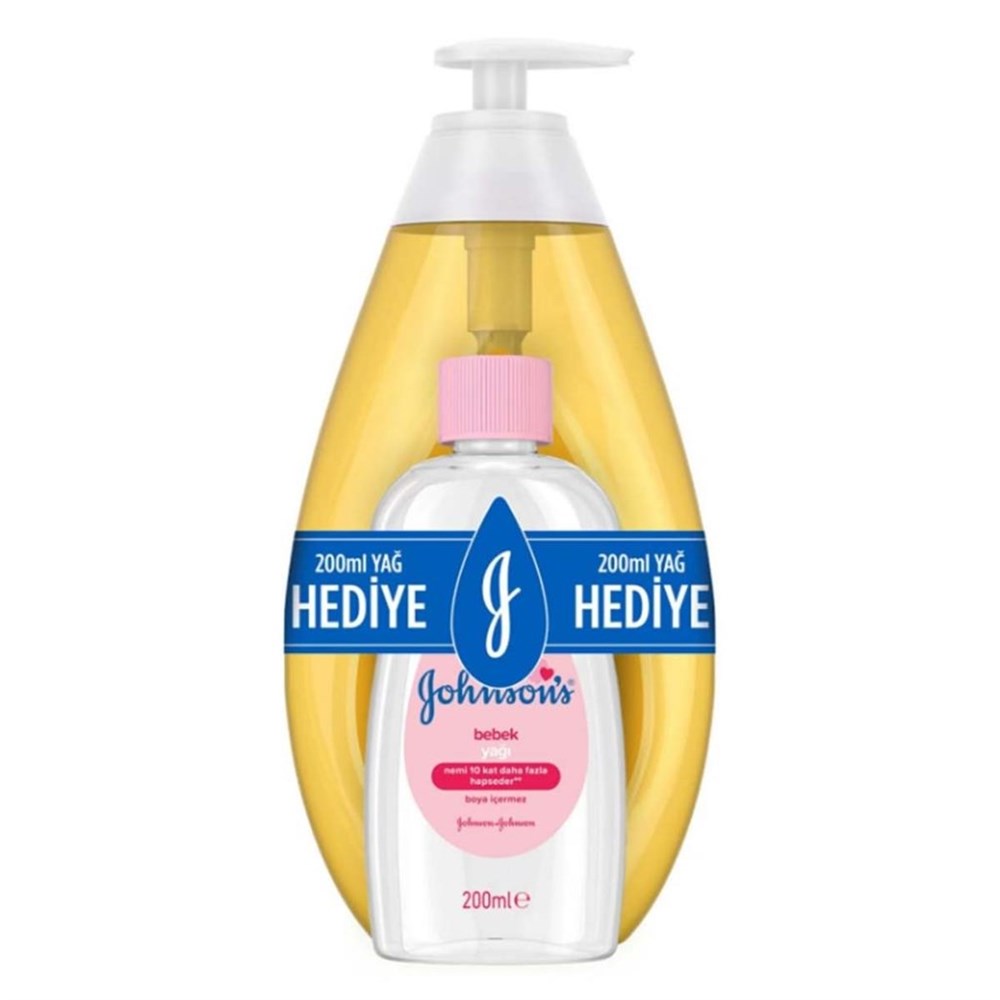 Johnsons Baby Bebek Şampuanı Klasik 750 ML + Bebek Yağı 200 ML Hediye