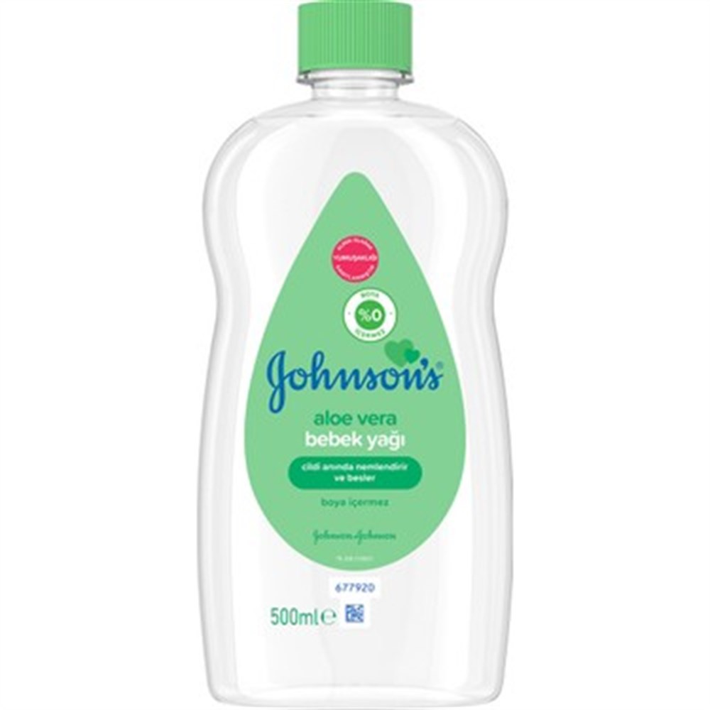 Johnson's Baby Bebek Yağı Aloe Vera 500 Ml