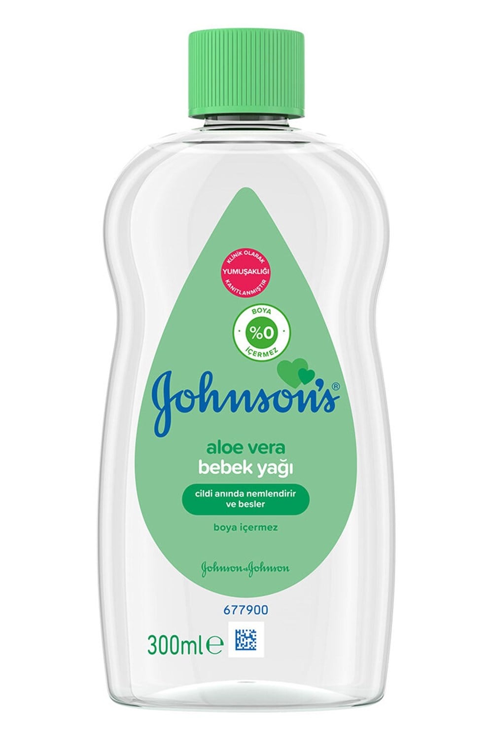 Johnsons Baby Yağ Aloe Vera 300 Ml