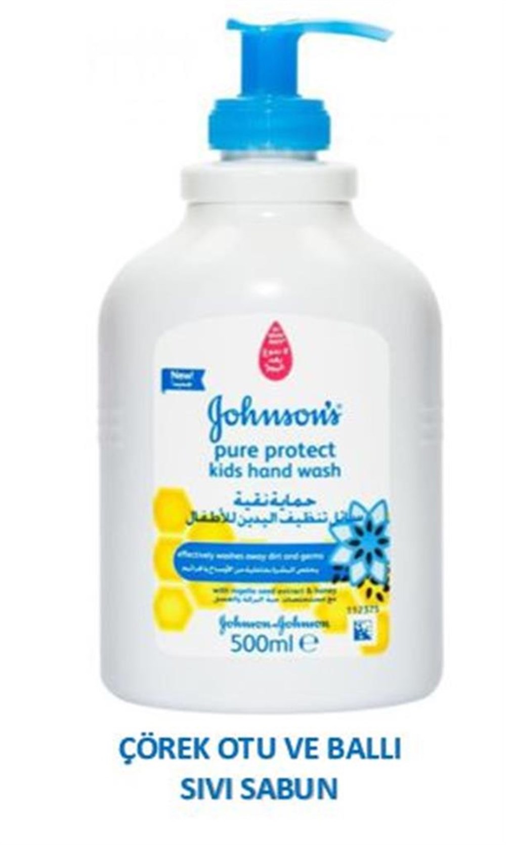 Johnsons Pure Protect Çörek Otu Özü ve Bal Aromalı Sıvı 500 Ml