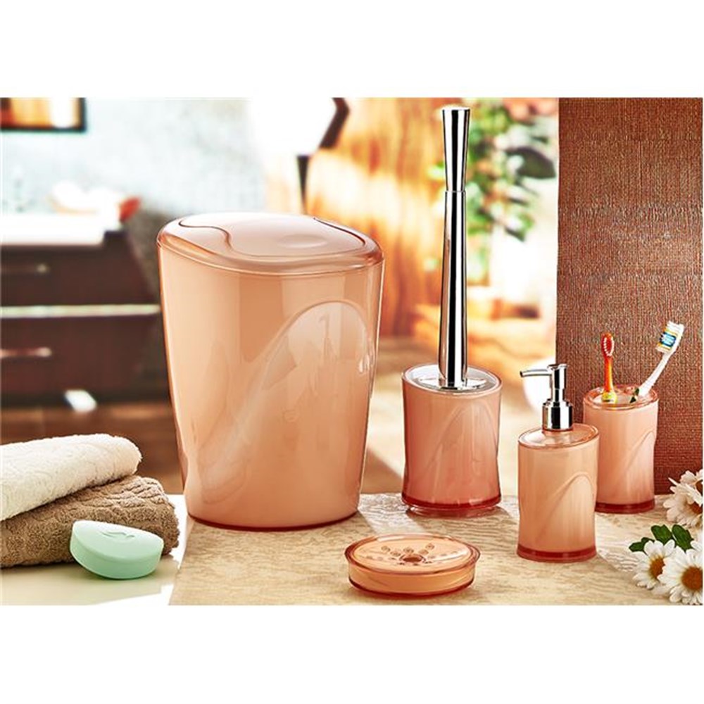 Kardelen  Beyaz Kromajlı Banyo Takımı 584-1