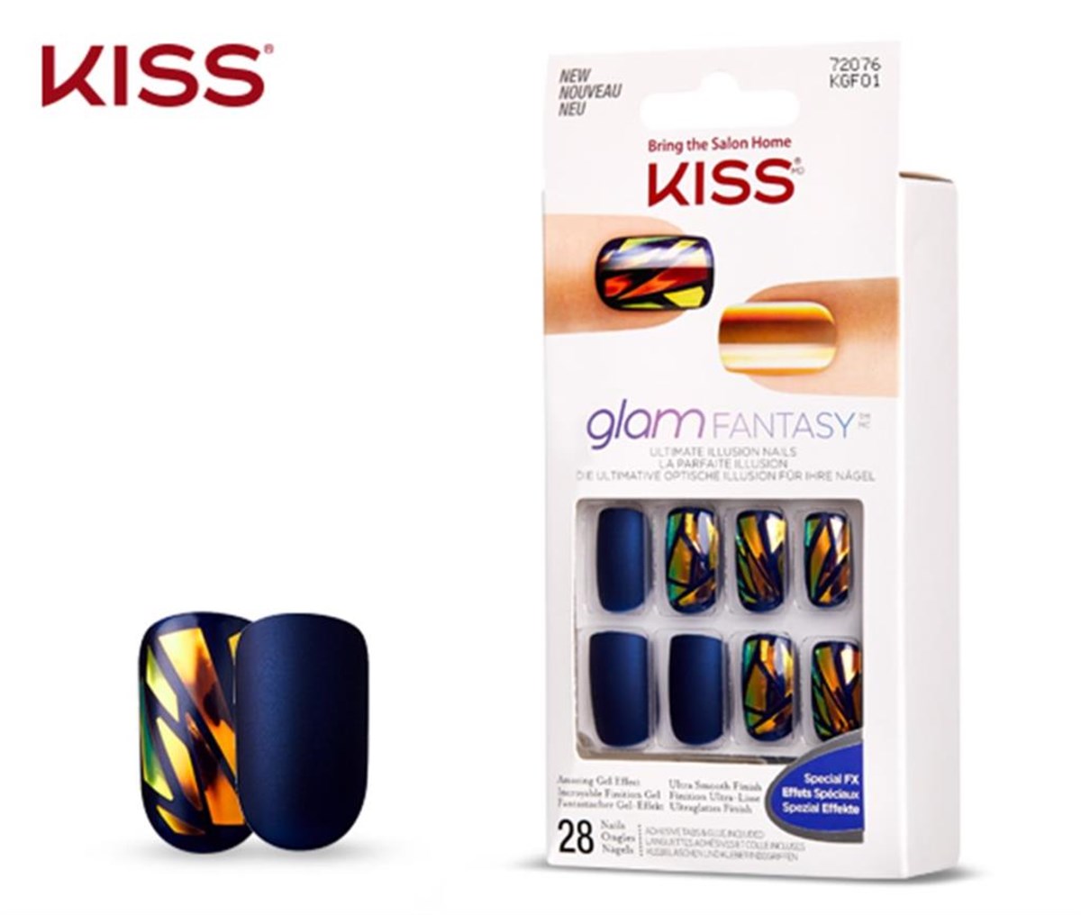 Kiss Glam Fantasy KGF01 Takma Tırnak 28 Nails