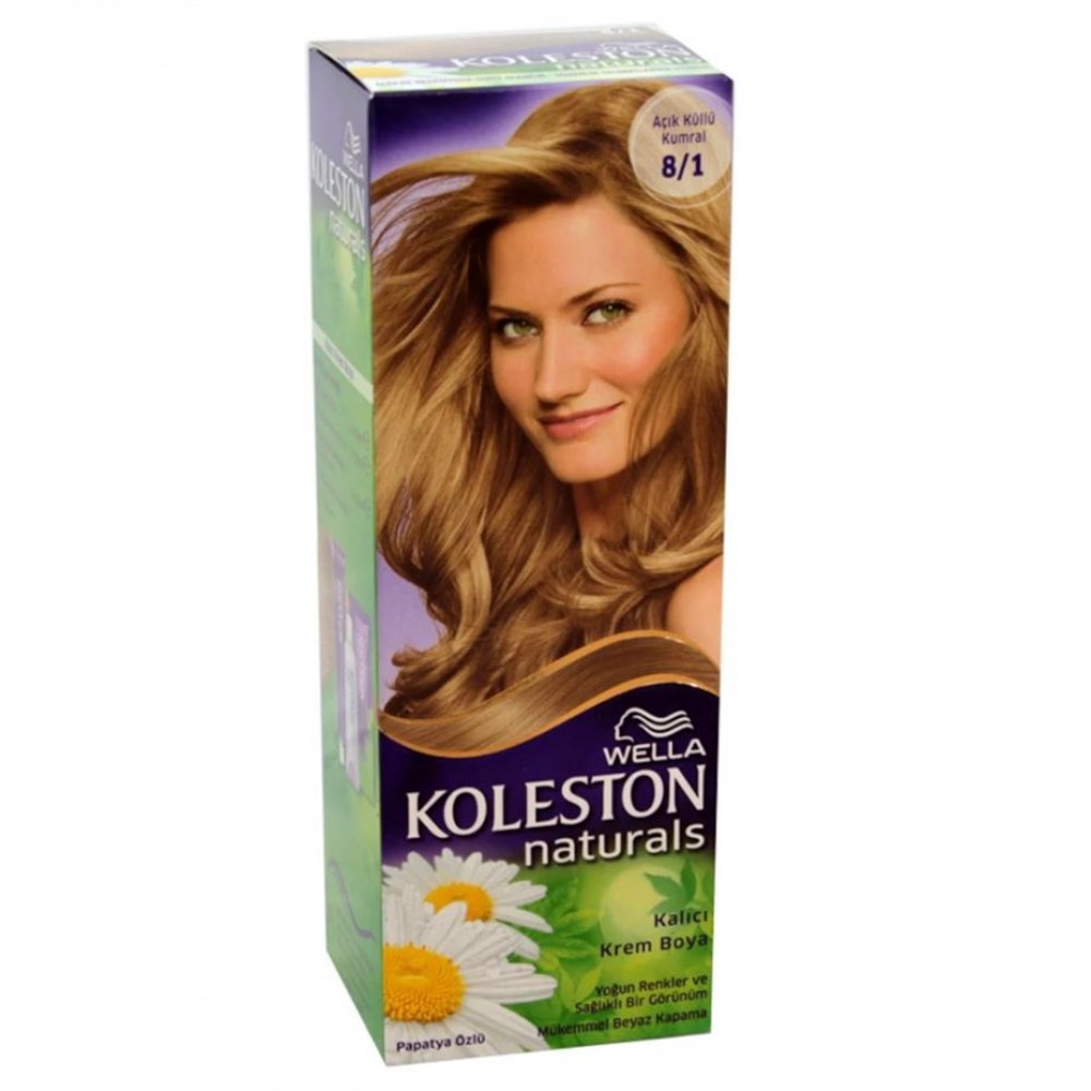 Koleston Naturals Saç Boyası 8.1 Küllü Açık Kumral