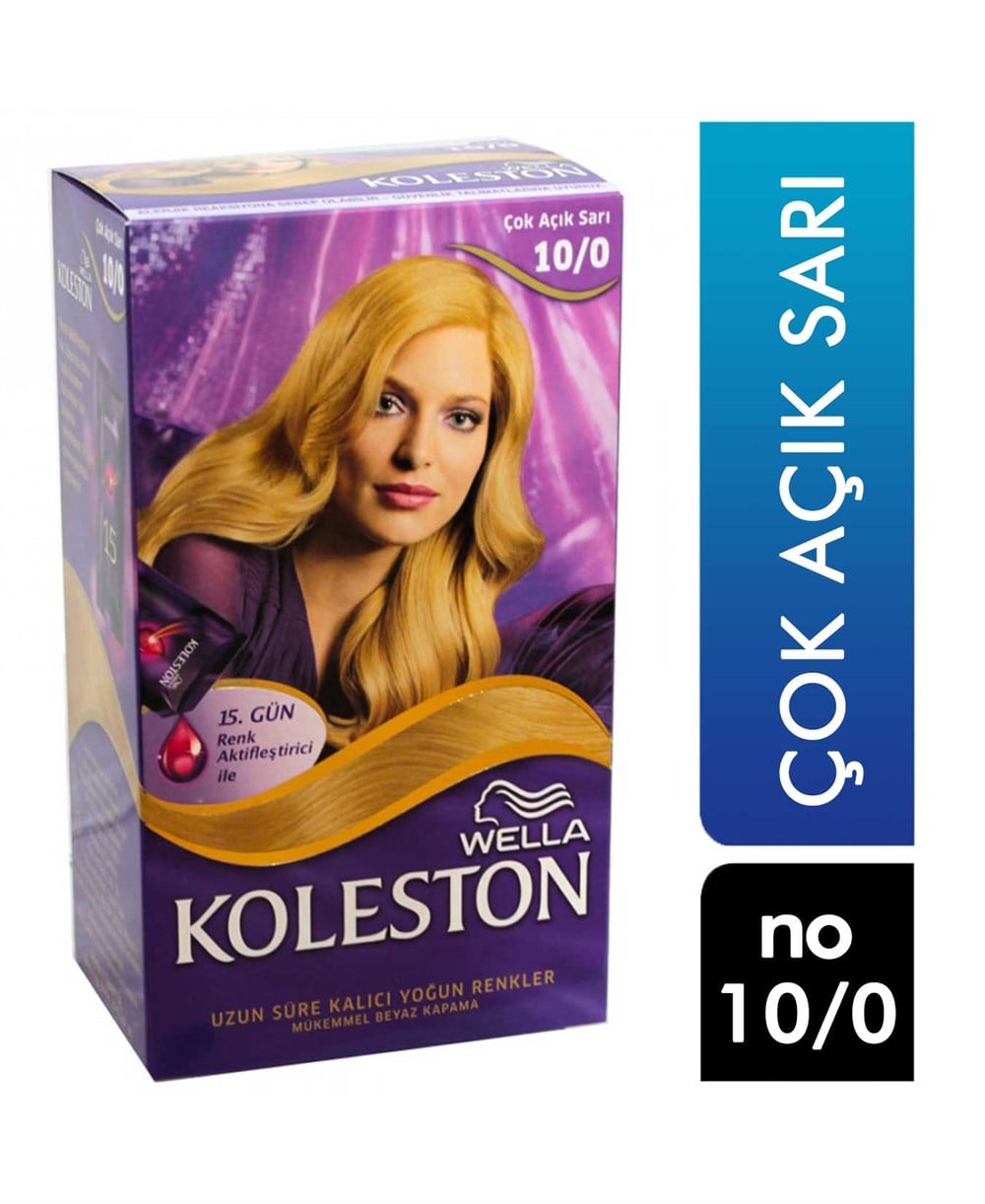 Koleston Set Boya 10-0 Açık Sarı