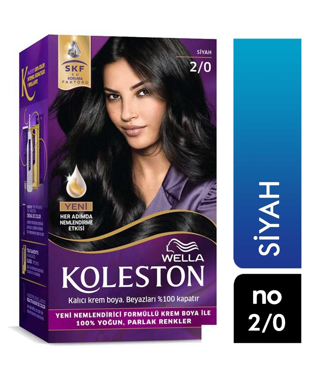 Koleston Set Saç Boyası 2.0 Siyah