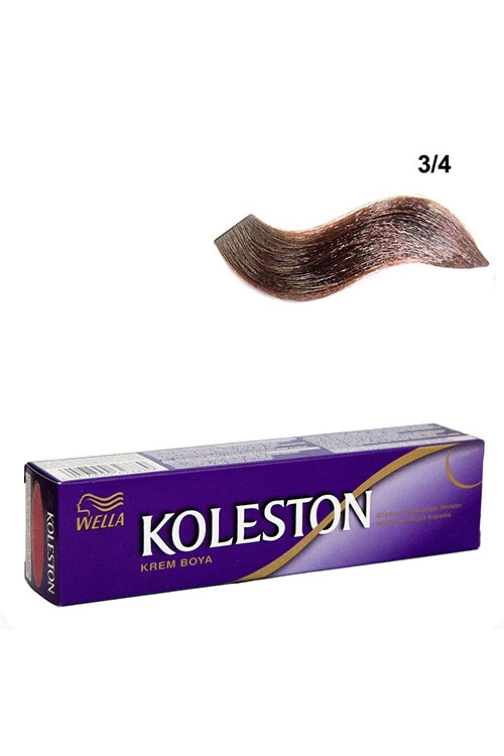 Koleston Tüp Krem Boya 3.4 Koyu Kestane
