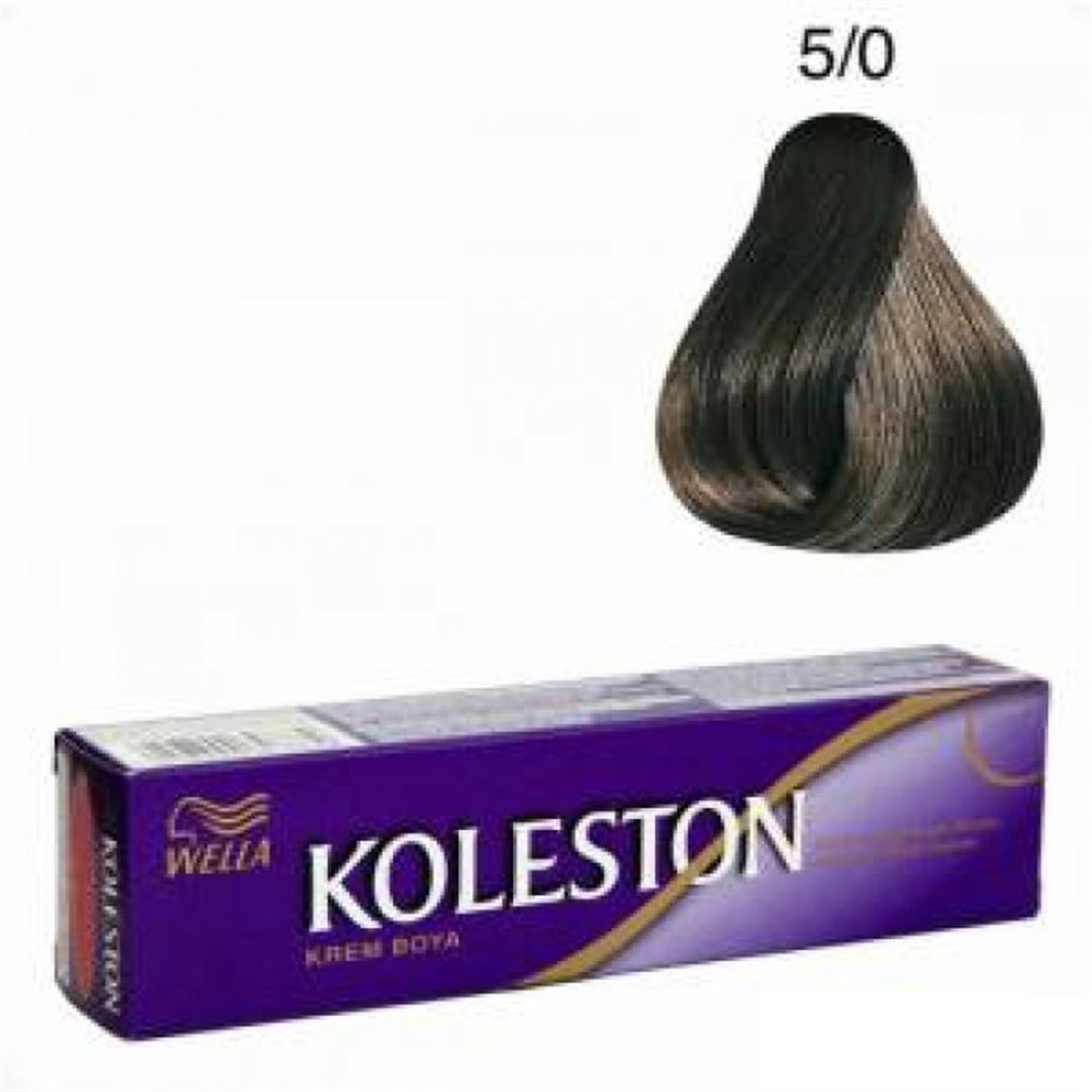 Koleston Tüp Krem Boya 5.0 Açık Kahve