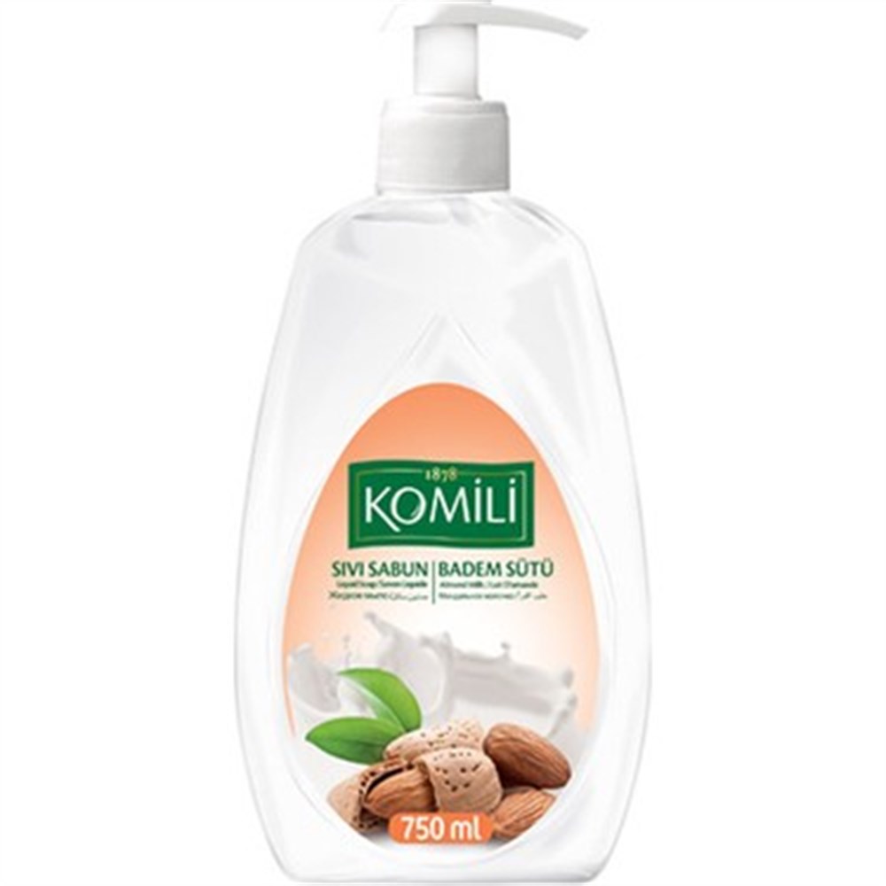 Komili Sıvı Sabun 750 Ml Badem Sütü