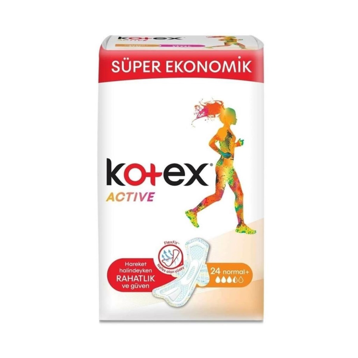 Kotex Active Quadro Normal 24 Lü