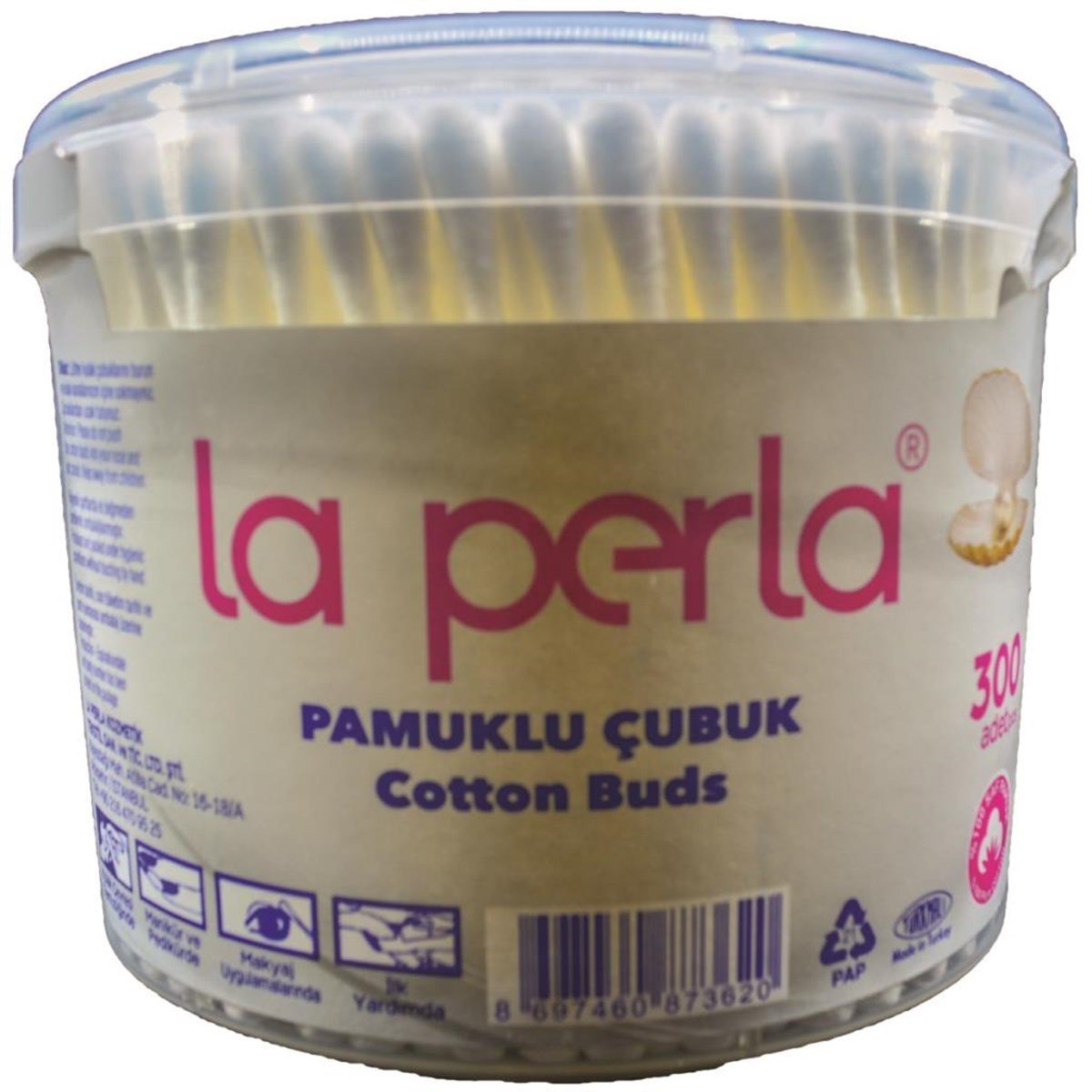 La Perla Pamuklu Çubuk 300 Adet