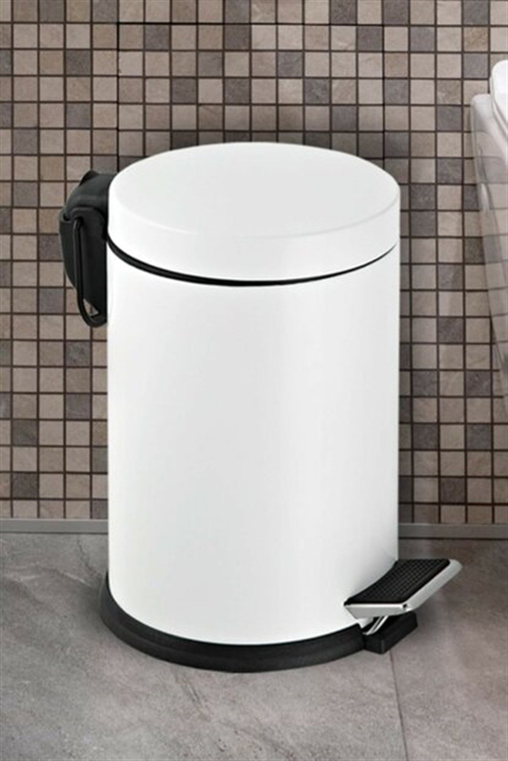 Lalezar 5 Lt Beyaz Çöp Kovası