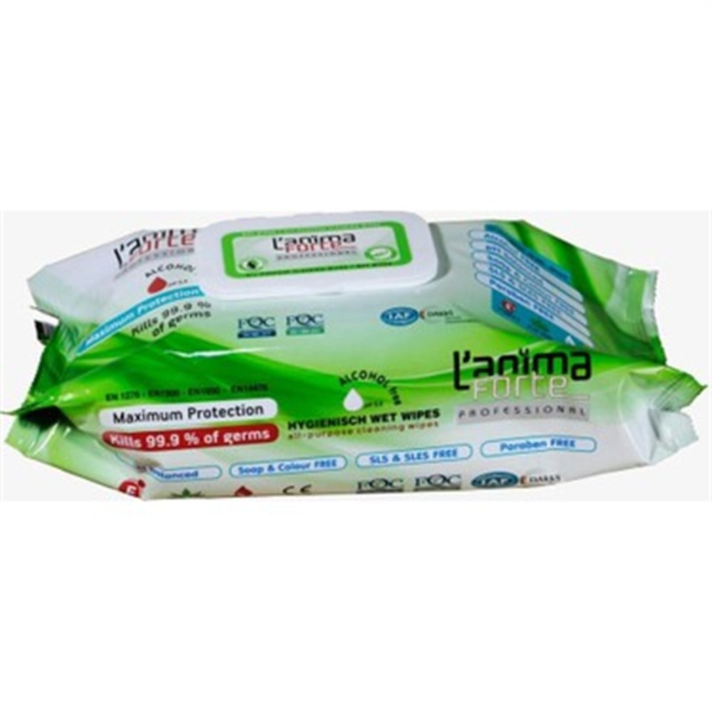 Lanima Forte Islak Mendil 120'Li Anti Bakteriyel