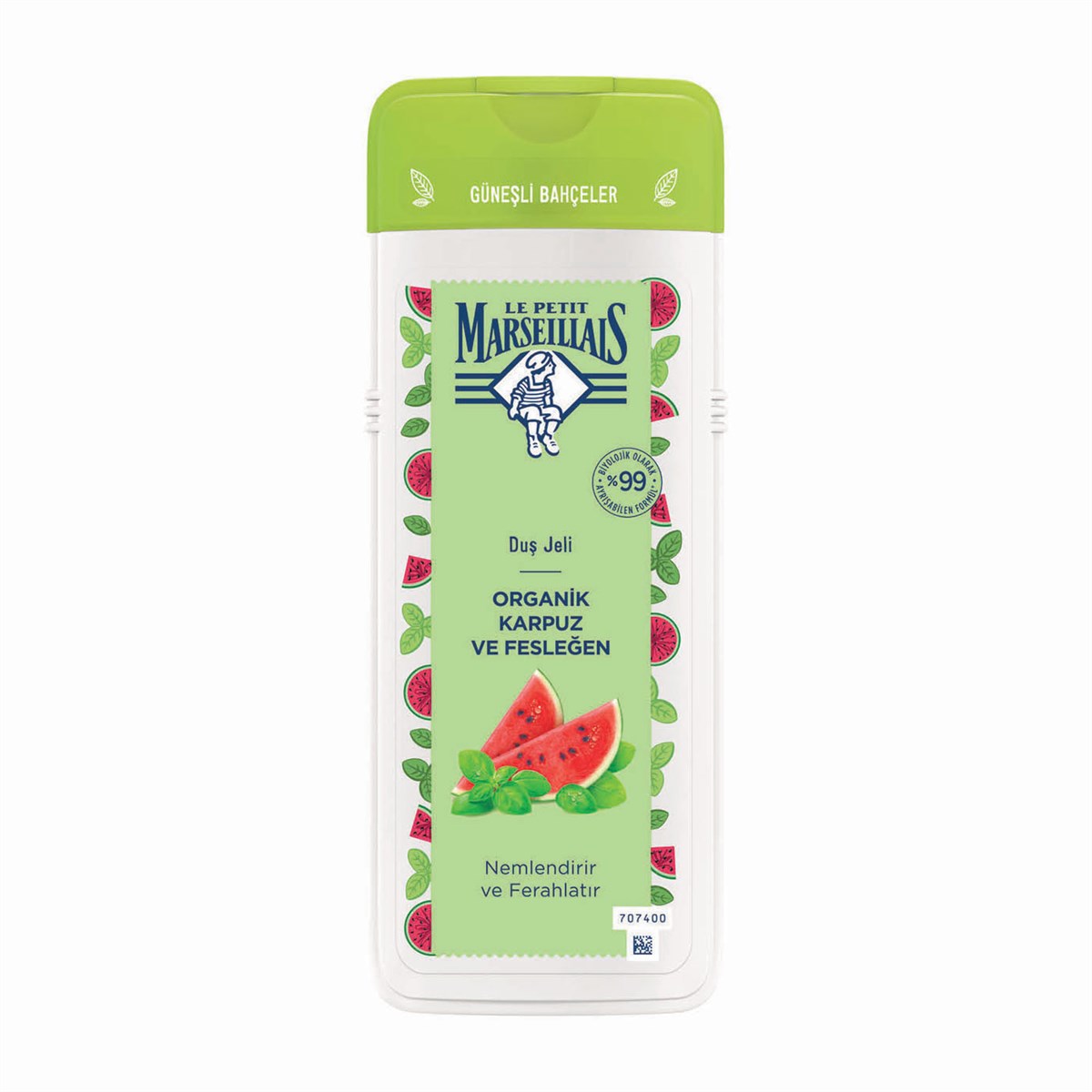 LE PETIT MARSEILIAIS DUS JELI 400ML ORGANIK KARPUZ VE FESLEGEN