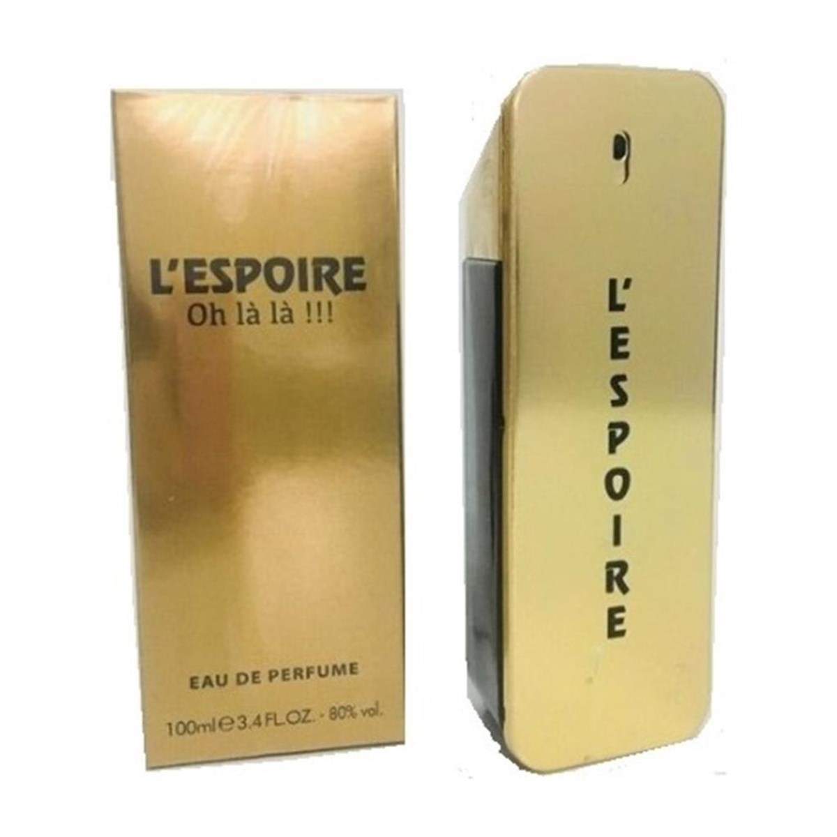 Lespoire Men Edt 100Ml Gold