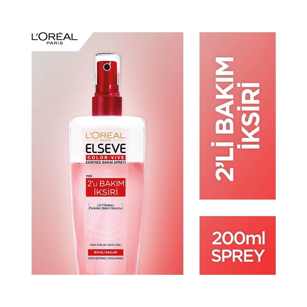 Loreal Elseve Colorvive Ekspres Bakım Spreyi 200 Ml
