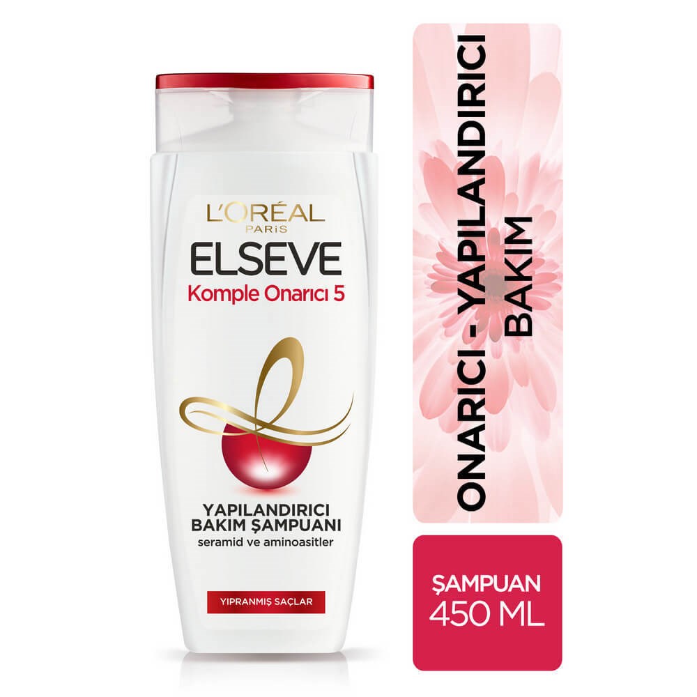 Loreal Elseve Komple Onarıcı 5 Yapılandırıcı Şampuan 450 Ml