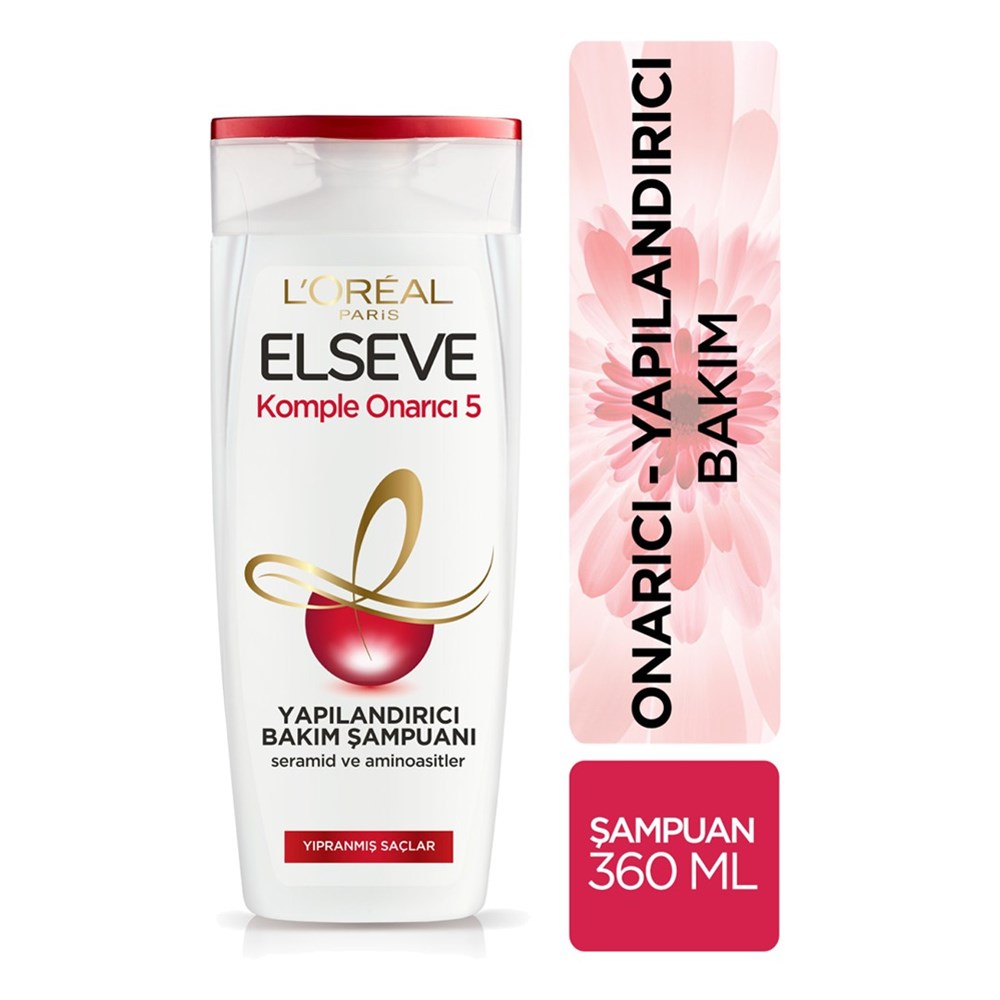 Loreal Elseve Yıpranmış Saçlar için Komple Onarıcı Şampuan 360 Ml