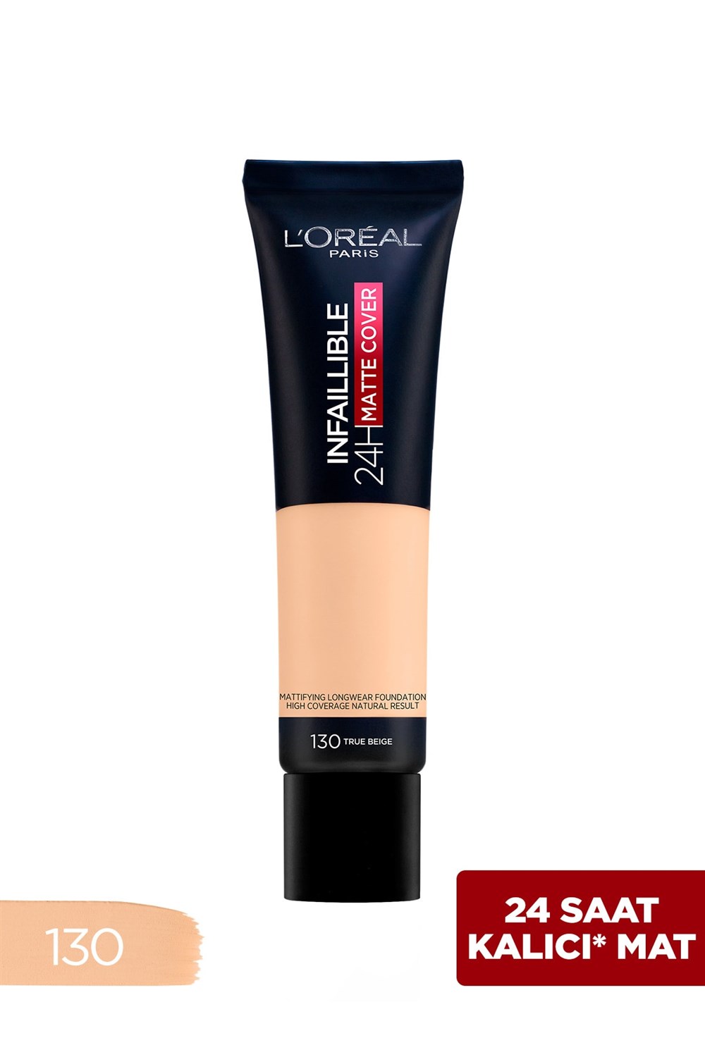 Loreal Mu Infaillible 24H Matte Cover Yüksek Kapatıcı Fondöten 260 Golden Sun