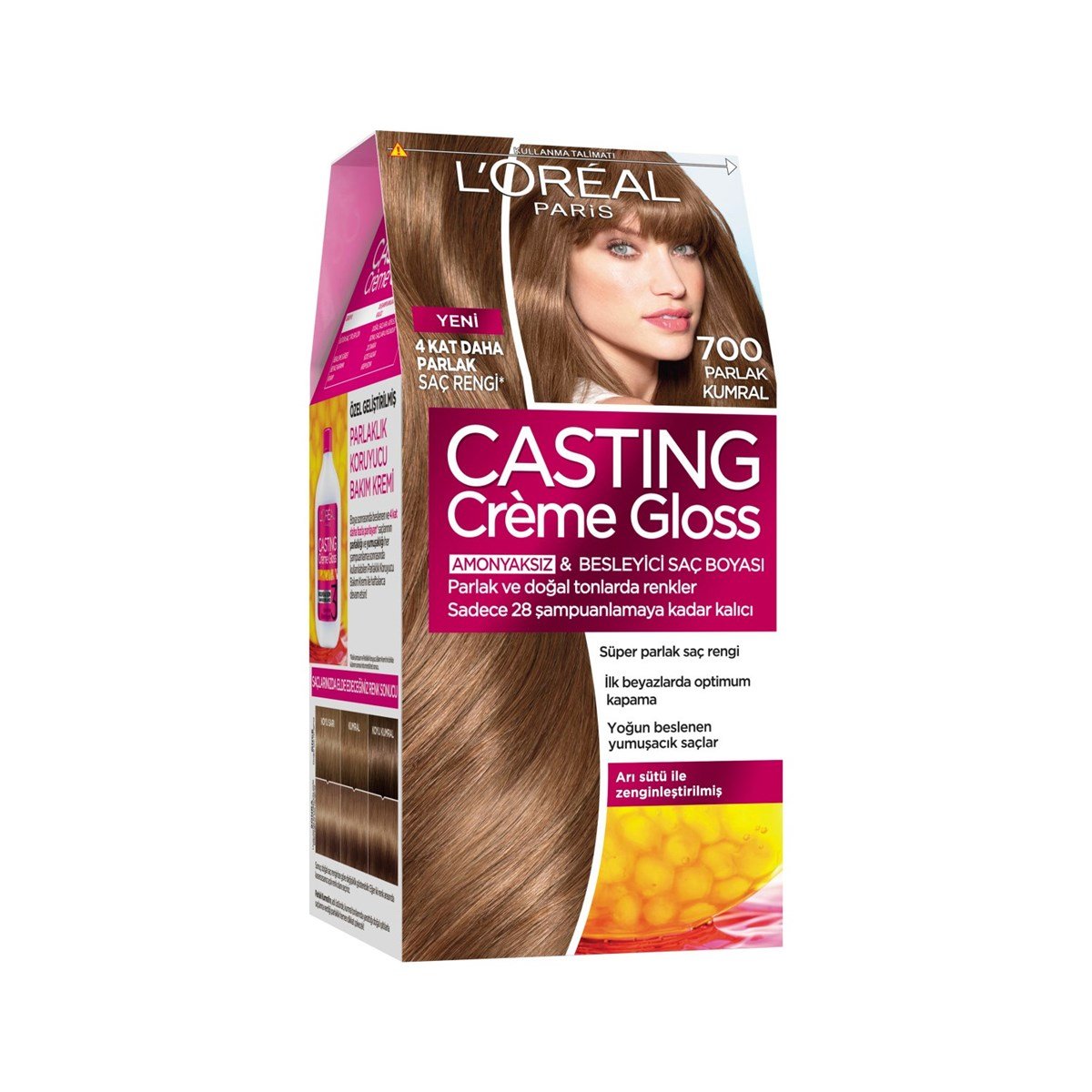 Loreal Paris Casting Creme Gloss Saç Boyası 700 Parlak Kumral