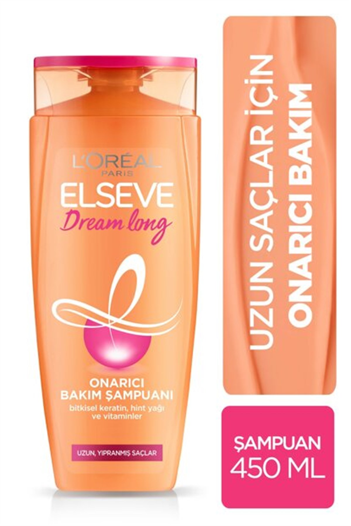 Loreal Paris Elseve Dream Long Onarıcı Bakım Şampuan 450 Ml