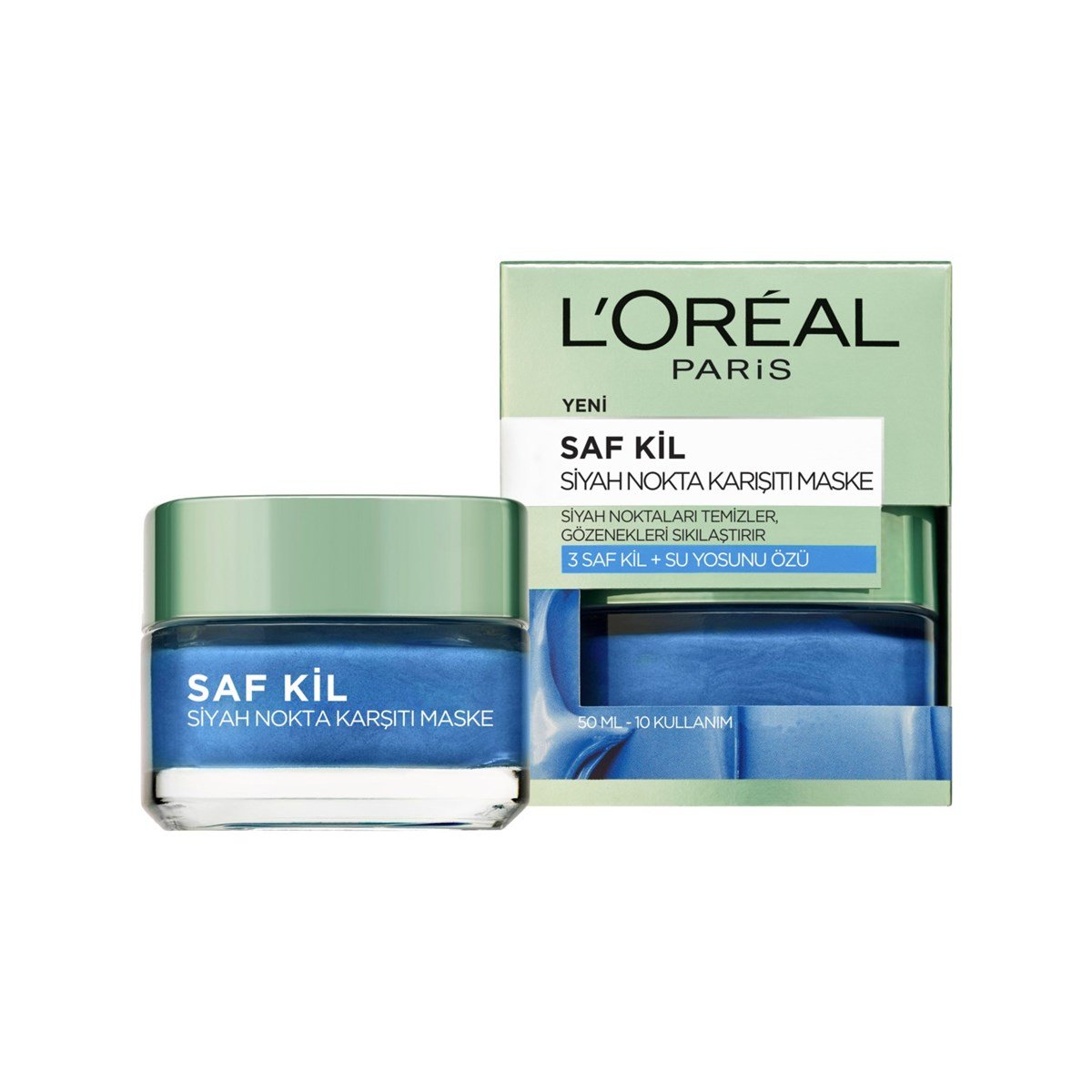 Loreal Paris Saf Kil Siyah Nokta Karşıtı Maske 50 Ml