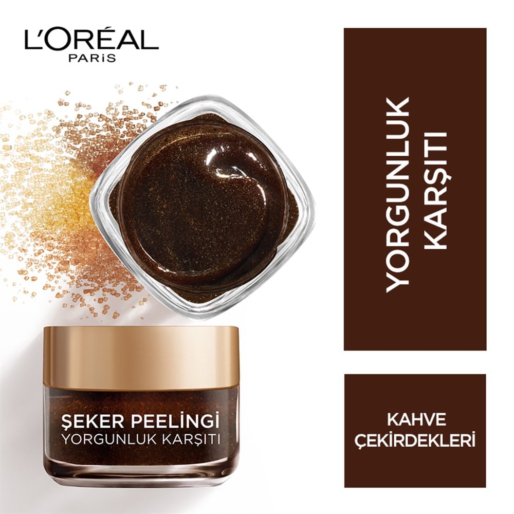 Loreal Paris Şeker Peelingi Yorgunluk Karşıtı